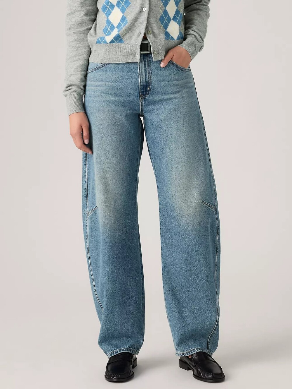 Levi Baggy Dad Barrel Jeans Size 33X30